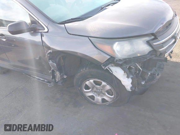 2014 Honda CR-V LX with VIN 2HKRM4H35EH708515, listed as a IAAI auction lot 41610244 with Not Provided miles. Bid and sale history available at carsss.com. Image 6.