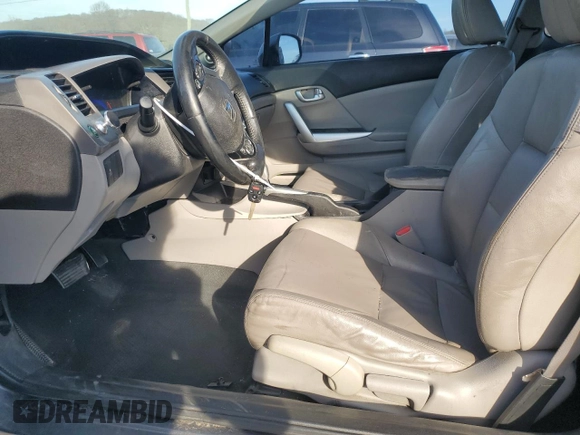 2012 Honda Civic Cpe EX-L with VIN 2HGFG3B18CH541781, listed as a Copart auction lot 50401085 with 141,781 mi miles and Salvage Title. Bid and sale history available at carsss.com. Image 7.