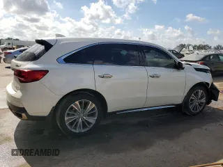 2017 Acura MDX w/Technology Pkg with VIN 5FRYD4H50HB041240, listed as a Copart auction lot 63749823 with 72,740 mi miles. Bid and sale history available at carsss.com. Image 3.