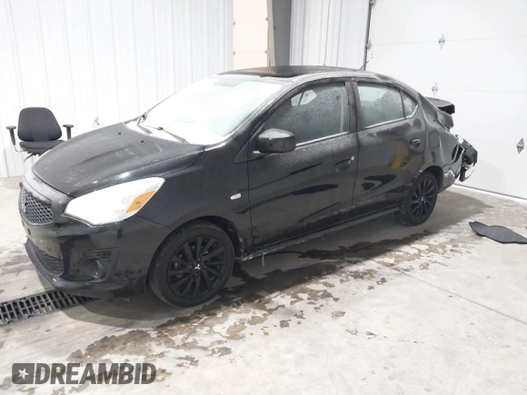 2020 Mitsubishi Mirage SE z VIN ML32F4FJXLHF08454, wystawiony jako IAAI lot #41593362 z przebiegiem 38 313 mil mil oraz . Historia ofert i sprzedaży dostępna na DreamBid. Obrazek 17.