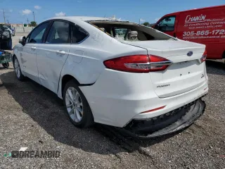 2019 Ford Fusion Hybrid SE with VIN 3FA6P0LU9KR257039, listed as a Copart auction lot 60137022 with 65,911 mi miles. Bid and sale history available at carsss.com. Image 3.