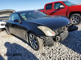 2005 Infiniti G35 Coupe with VIN JNKCV54E25M415286, listed as a Copart auction lot 82694864 with 0 mi miles and Salvage Title. Bid and sale history available at carsss.com. Image 4.