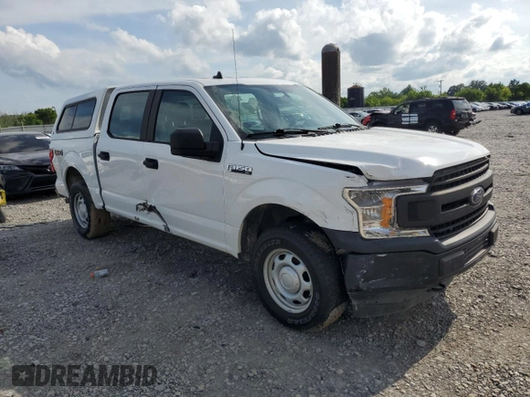 2020 Ford F-150 XL with VIN 1FTEW1EB7LFB37927, listed as a Copart auction lot 58146935 with 70,273 mi miles and Salvage title. Bid and sale history available at DreamBid. Image 4.
