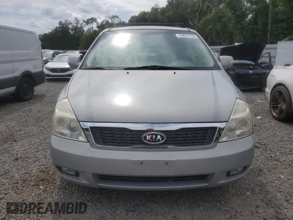 2012 Kia Sedona EX with VIN KNDMH4C74C6486839, listed as a Copart auction lot 70802134 with 204,278 mi miles and Clean Title. Bid and sale history available at carsss.com. Image 5.