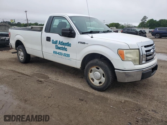 2009 Ford F-150 XL with VIN 1FTRF12W99KC79348, listed as a Copart auction lot 51944505 with 290,738 mi miles and Clean Title. Bid and sale history available at carsss.com. Image 4.