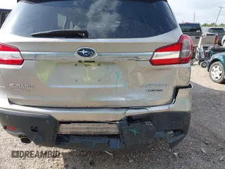 2019 Subaru Ascent Limited with VIN 4S4WMAMD8K3459159, listed as a IAAI auction lot 42151023 with 46,814 mi miles and . Bid and sale history available at DreamBid. Image 6.