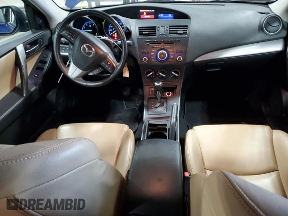 2012 Mazda 3 i Grand Touring with VIN JM1BL1M74C1648789, listed as a Copart auction lot 50654235 with 114,037 mi miles and Salvage Title. Bid and sale history available at DreamBid. Image 8.