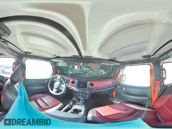 2023 Jeep Wrangler Rubicon 20th Anniversary with VIN 1C4JJXR6XPW704750, listed as a Copart auction lot 55223655 with Not provided miles and Non repairable. Bid and sale history available at DreamBid. Image 15.