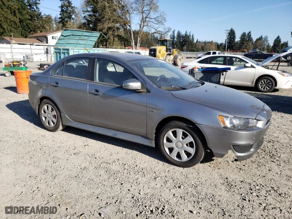 2015 Mitsubishi Lancer ES with VIN JA32U2FU5FU009232, listed as a Copart auction lot 53818605 with 139,296 mi miles and Salvage Title. Bid and sale history available at carsss.com. Image 4.
