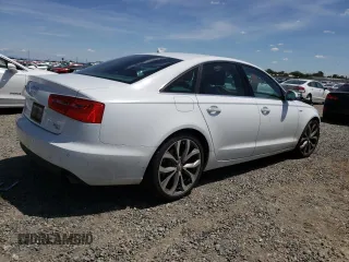 2014 Audi A6 Premium Plus with VIN WAUFGAFC3EN116300, listed as a Copart auction lot 56911945 with 142,399 mi miles and Salvage title. Bid and sale history available at DreamBid. Image 3.