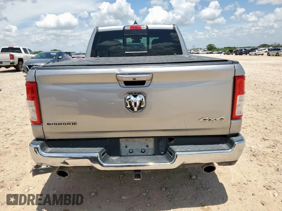2022 Ram 1500 Big Horn with VIN 1C6SRFMT5NN324861, listed as a Copart auction lot 62969425 with 157,331 mi miles and Clean title. Bid and sale history available at DreamBid. Image 6.