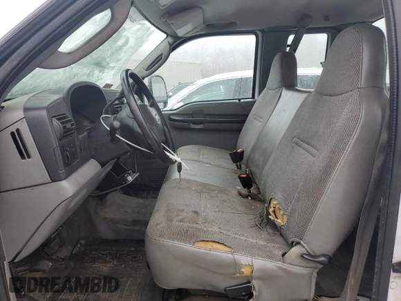 2005 Ford F-250 XL с VIN 1FTSX21505ED23758, выставлен на аукционе Copart как лот 43696815 с пробегом 244 445 миль миль и Списание • Salvage title. История ставок и продаж доступна на DreamBid. Изображение 7.