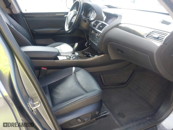 2013 BMW X3 xDrive28i with VIN 5UXWX9C59D0A17792, listed as a IAAI auction lot 41902533 with 63,104 mi miles. Bid and sale history available at carsss.com. Image 5.