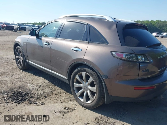2007 Infiniti FX35 with VIN JNRAS08W07X206251, listed as a IAAI auction lot 42067440 with 201,319 mi miles. Bid and sale history available at carsss.com. Image 3.