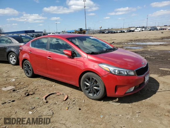 2017 Kia Forte S with VIN 3KPFL4A74HE054733, listed as a Copart auction lot 51148895 with 117,542 mi miles and Clean Title. Bid and sale history available at DreamBid. Image 4.