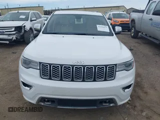 2017 Jeep Grand Cherokee Overland with VIN 1C4RJFCG6HC941771, listed as a IAAI auction lot 42356577 with 192,318 mi miles and . Bid and sale history available at DreamBid. Image 12.