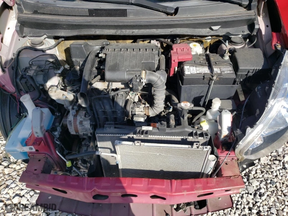 2015 Mitsubishi Mirage DE with VIN ML32A3HJ5FH037076, listed as a Copart auction lot 54060165 with 35,702 mi miles and Salvage Title. Bid and sale history available at carsss.com. Image 11.