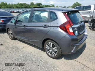2017 Honda Fit EX-L with VIN 3HGGK5H98HM703123, listed as a Copart auction lot 61678095 with 25,714 mi miles and Salvage title. Bid and sale history available at DreamBid. Image 2.
