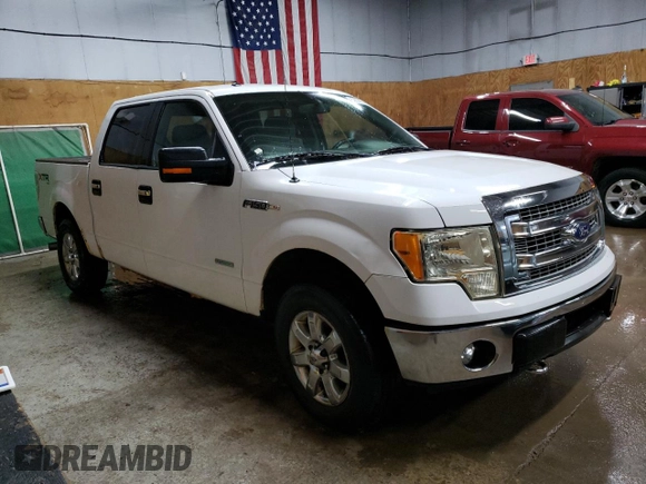 2014 Ford F-150 XL with VIN 1FTFW1ET1EFB12974, listed as a Copart auction lot 52802955 with 168,711 mi miles and Clean Title. Bid and sale history available at carsss.com. Image 4.
