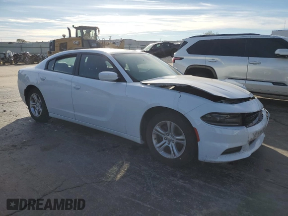 2020 Dodge Charger SXT with VIN 2C3CDXBG2LH237226, listed as a Copart auction lot 79824874 with 96,390 mi miles and Salvage Title. Bid and sale history available at carsss.com. Image 4.