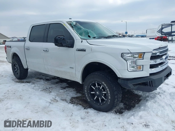 2015 Ford F-150 XLT with VIN 1FTEW1EPXFFA26059, listed as a IAAI auction lot 41348308 with 148,499 mi miles. Bid and sale history available at carsss.com. Image 1.