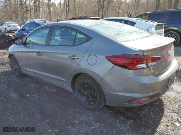 2020 Hyundai Elantra SE with VIN KMHD74LF1LU984434, listed as a IAAI auction lot 41754813 with 99,025 mi miles. Bid and sale history available at carsss.com. Image 3.