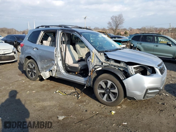 2018 Subaru Forester Premium with VIN JF2SJAEC2JH472056, listed as a Copart auction lot 43222465 with 36,385 mi miles and Salvage Title. Bid and sale history available at carsss.com. Image 4.