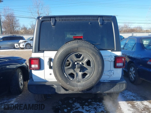 2023 Jeep Wrangler Sport S with VIN 1C4HJXDN7PW545778, listed as a IAAI auction lot 41363327 with 20,721 mi miles and . Bid and sale history available at DreamBid. Image 16.