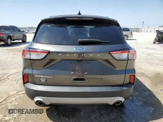 2020 Ford Escape Titanium Hybrid with VIN 1FMCU0DZ5LUA68913, listed as a Copart auction lot 57306055 with 57,711 mi miles and Non repairable. Bid and sale history available at DreamBid. Image 6.