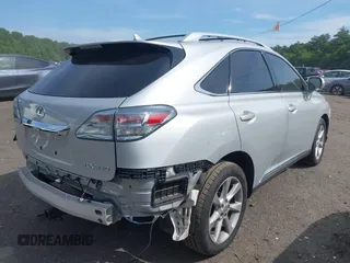 2012 Lexus RX 350 with VIN 2T2ZK1BA4CC066487, listed as a IAAI auction lot 41432492 with 127,381 mi miles and . Bid and sale history available at DreamBid. Image 4.