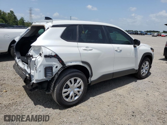 2024 Toyota Corolla Cross L with VIN 7MUAAAAG6RV105158, listed as a Copart auction lot 60271015 with 7,294 mi miles and Salvage title. Bid and sale history available at DreamBid. Image 3.