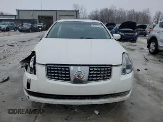 2005 Nissan Maxima 3.5 SL with VIN 1N4BA41E55C858809, listed as a Copart auction lot 43243945 with 0 mi miles and Salvage Title. Bid and sale history available at carsss.com. Image 5.