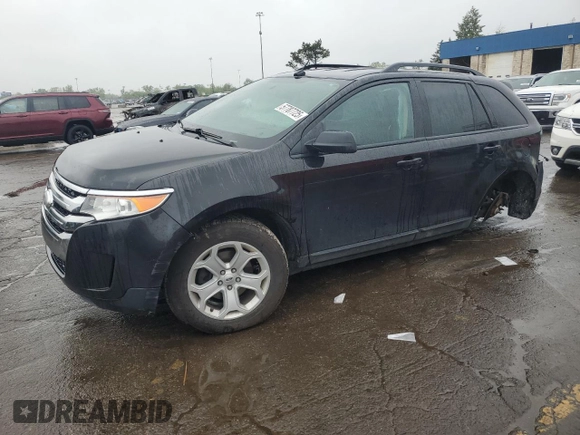 2014 Ford Edge SE z VIN 2FMDK4GC8EBA85769, wystawiony jako Copart lot #57787725 z przebiegiem 173 183 mil mil oraz Czysty tytuł • Clean title. Historia ofert i sprzedaży dostępna na DreamBid. Obrazek 1.