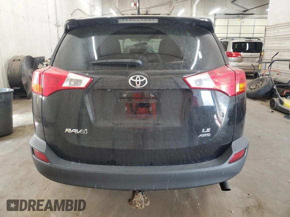 2015 Toyota RAV4 LE with VIN 2T3BFREV1FW341895, listed as a Copart auction lot 52322025 with 119,574 mi miles and Salvage Title. Bid and sale history available at carsss.com. Image 6.