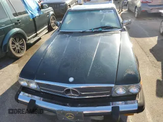 1984 Mercedes-Benz 380 with VIN WDBBA45A1EA014813, listed as a Copart auction lot 75331594 with 189,833 mi miles and Salvage Title. Bid and sale history available at carsss.com. Image 5.