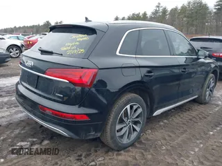 2021 Audi Q5 Premium Plus with VIN WA1BAAFY1M2113680, listed as a IAAI auction lot 41685974 with 68,161 mi miles and . Bid and sale history available at DreamBid. Image 4.