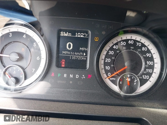 2018 Ram 1500 SLT with VIN 1C6RR6GG2JS303782, listed as a IAAI auction lot 42272262 with 116,720 mi miles and . Bid and sale history available at DreamBid. Image 7.