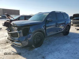 2023 Kia Telluride SX Prestige X-Line z VIN 5XYP5DGC2PG383922, wystawiony jako Copart lot #88878745 z przebiegiem 19 320 mil mil oraz Szkoda całkowita • Salvage title. Historia ofert i sprzedaży dostępna na DreamBid. Obrazek 1.