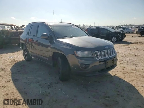 2016 Jeep Compass Latitude with VIN 1C4NJCEA8GD609149, listed as a Copart auction lot 46926795 with 111,997 mi miles and Salvage Title. Bid and sale history available at carsss.com. Image 12.