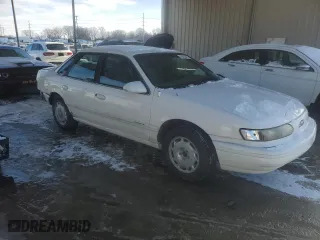 1995 Ford Taurus GL with VIN 1FALP52U0SA258107, listed as a Copart auction lot 46450475 with 169,426 mi miles and Salvage Title. Bid and sale history available at carsss.com. Image 4.