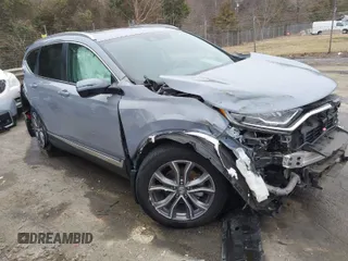 2022 Honda CR-V Touring with VIN 2HKRW2H99NH664523, listed as a IAAI auction lot 41614848 with 29,982 mi miles. Bid and sale history available at carsss.com. Image 1.