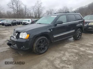 2009 Jeep Grand Cherokee Limited with VIN 1J8HR58T29C539180, listed as a Copart auction lot 48166555 with 198,736 mi miles and Salvage Title. Bid and sale history available at carsss.com. Image 1.