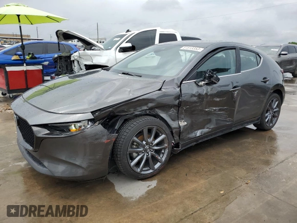 2019 Mazda Mazda3 Hatchback w/Preferred Pkg with VIN JM1BPAMM9K1128497, listed as a Copart auction lot 51513353 with 22,460 mi miles. Bid and sale history available at carsss.com. Image 1.