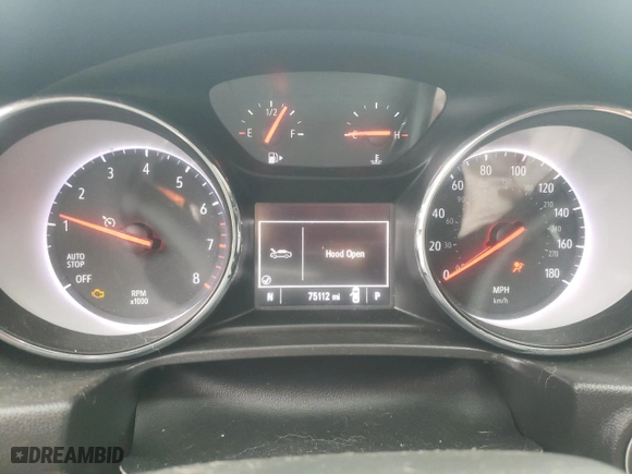 2019 Buick Regal TourX Preferred with VIN W04GU8SX4K1024014, listed as a Copart auction lot 71041594 with 75,112 mi miles and Salvage Title. Bid and sale history available at carsss.com. Image 9.