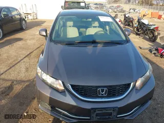 2013 Honda Civic Sdn LX with VIN 2HGFB2F52DH596895, listed as a IAAI auction lot 41923953 with 120,007 mi miles. Bid and sale history available at carsss.com. Image 13.