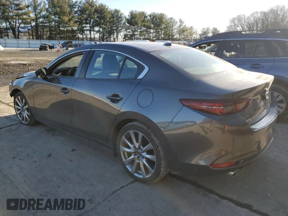 2020 Mazda 3 Premium with VIN 3MZBPBEM2LM116777, listed as a Copart auction lot 42867155 with 57,183 mi miles and Salvage Title. Bid and sale history available at DreamBid. Image 2.