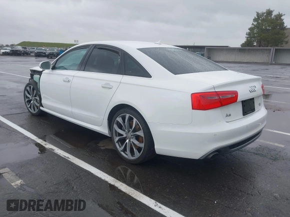 2015 Audi A6 Premium Plus with VIN WAUFGAFC8FN005114, listed as a IAAI auction lot 41808681 with Not provided miles and . Bid and sale history available at DreamBid. Image 3.