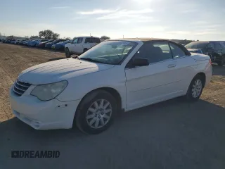 2008 Chrysler Sebring LX with VIN 1C3LC45K18N280164, listed as a Copart auction lot 84601304 with 165,711 mi miles and Salvage Title. Bid and sale history available at carsss.com. Image 1.