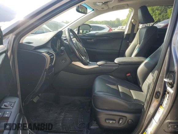 2015 Lexus NX 200t with VIN JTJBARBZ5F2014783, listed as a Copart auction lot 62021975 with 115,669 mi miles and Salvage title. Bid and sale history available at DreamBid. Image 7.