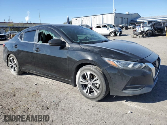 2020 Nissan Sentra SV z VIN 3N1AB8CV0LY274865, wystawiony jako Copart lot #47805315 z przebiegiem 41 566 mil mil oraz Szkoda całkowita • Salvage title. Historia ofert i sprzedaży dostępna na DreamBid. Obrazek 4.